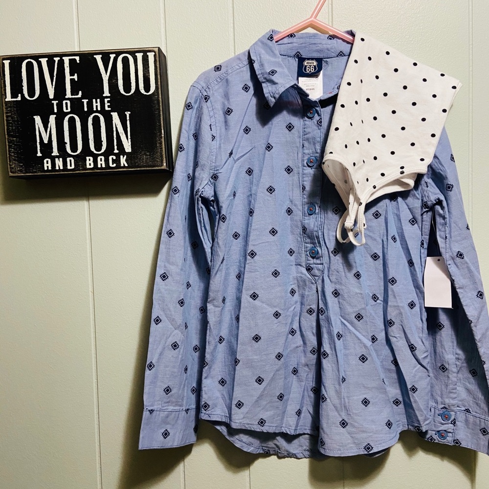Sonoma Girls Button Down-Size Small